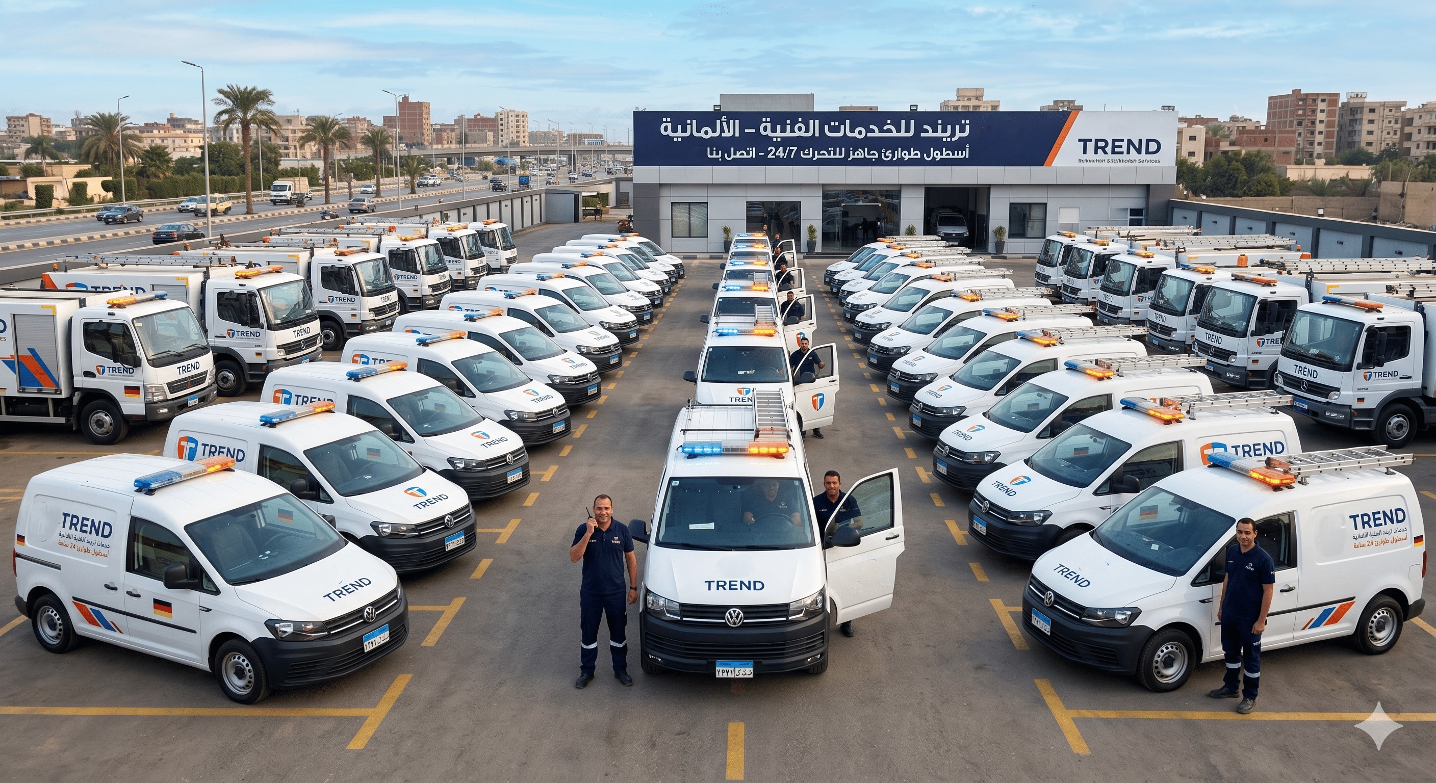 سيارات الشركة الألمانية تريند